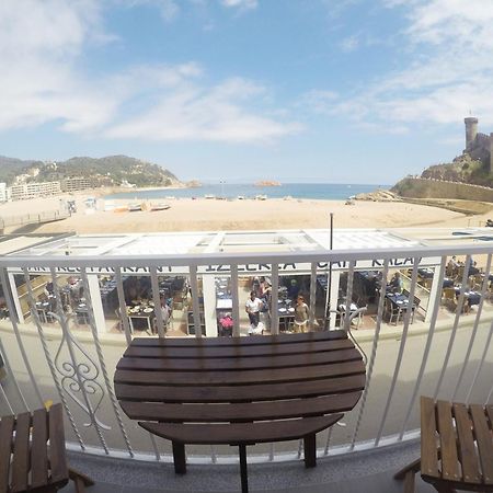 Hostal Del Mar Tossa de Mar Exteriör bild
