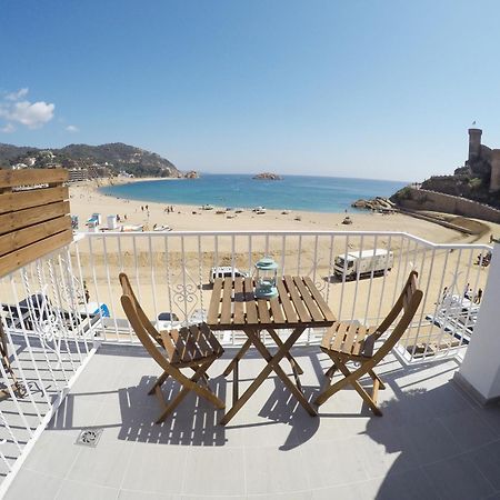 Hostal Del Mar Tossa de Mar Exteriör bild