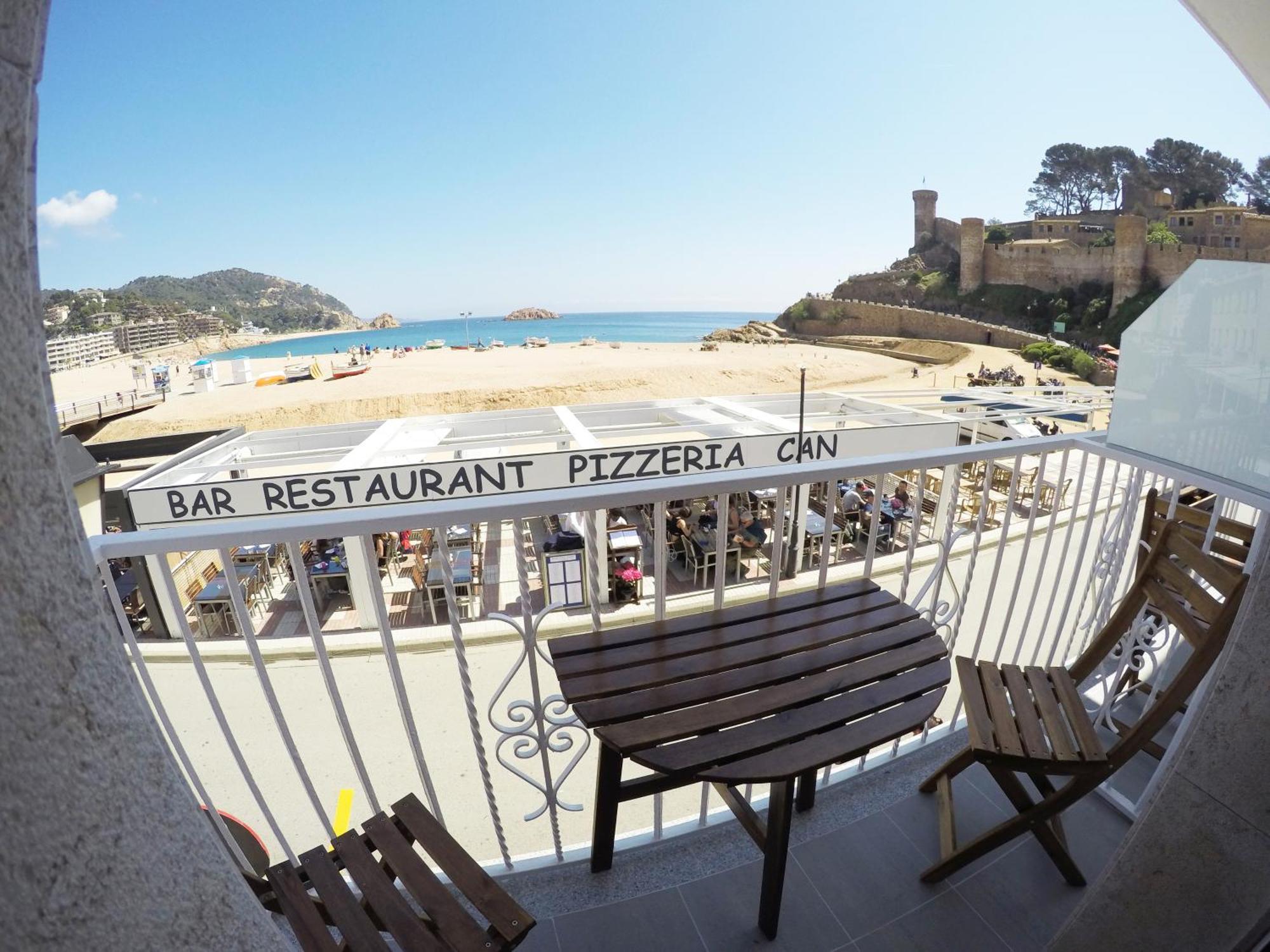 Hostal Del Mar Tossa de Mar Exteriör bild