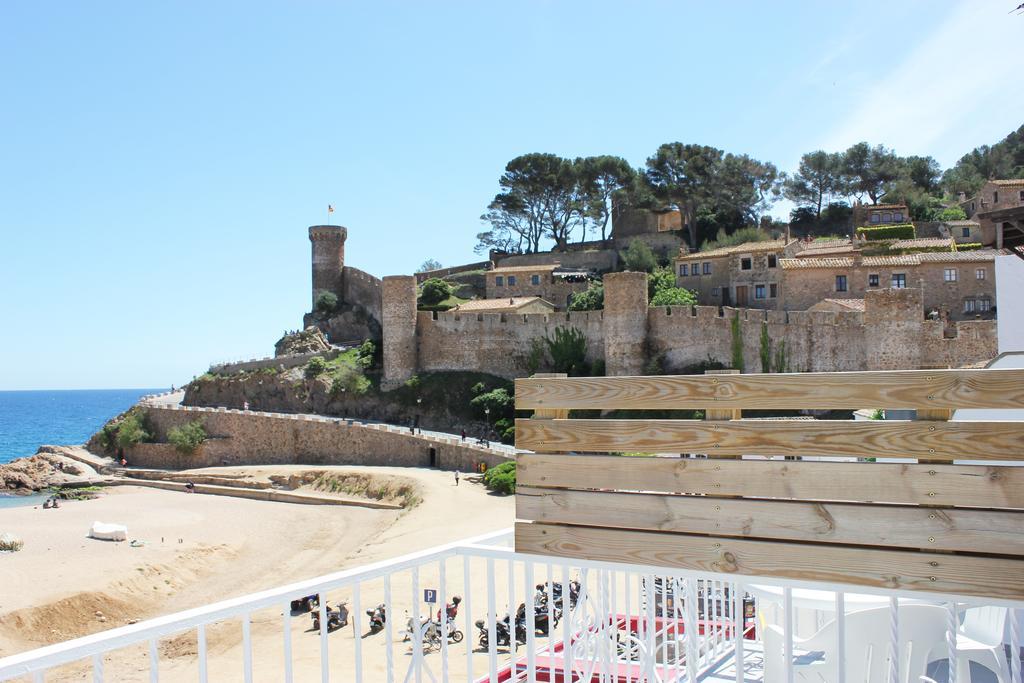Hostal Del Mar Tossa de Mar Exteriör bild