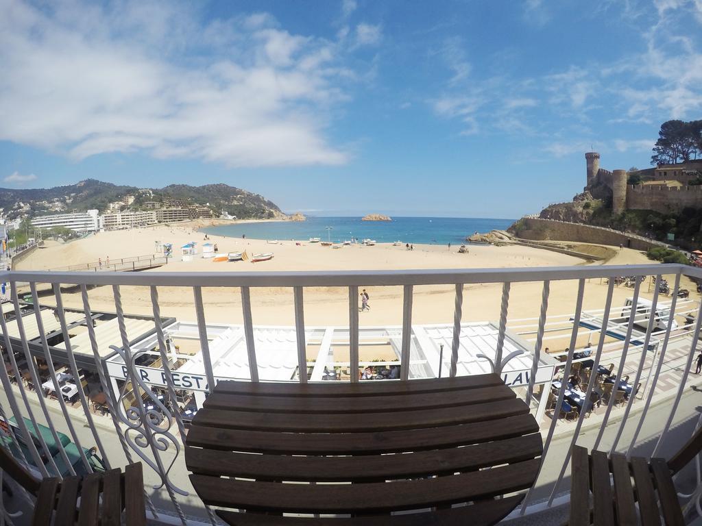 Hostal Del Mar Tossa de Mar Exteriör bild