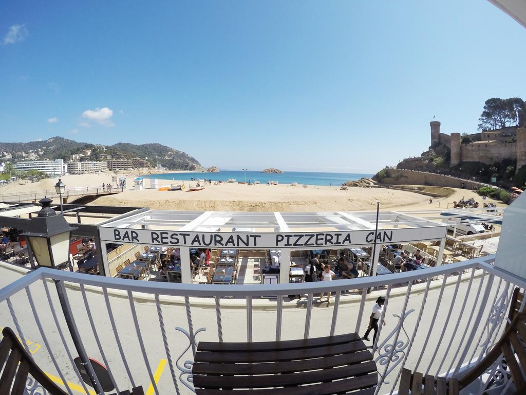 Hostal Del Mar Tossa de Mar Exteriör bild