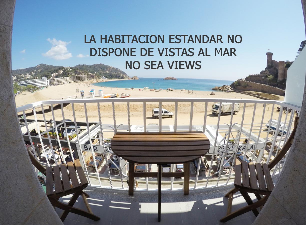 Hostal Del Mar Tossa de Mar Exteriör bild